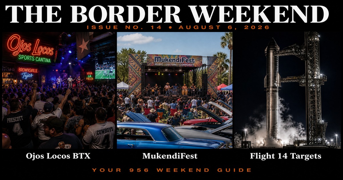 Issue No. 14 — Ojos Locos Bikini Contest Brownsville, MukendiFest McAllen, and Starship Flight 14 Targets